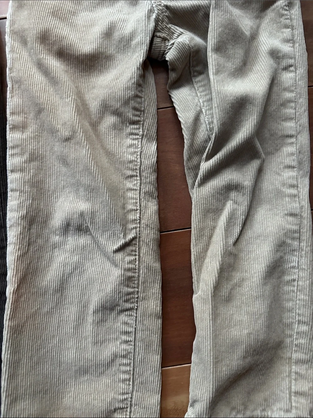 GAP Kids 90s Straight Corduroy Pull-On Pants in Dark Brown and Light Tan 4T